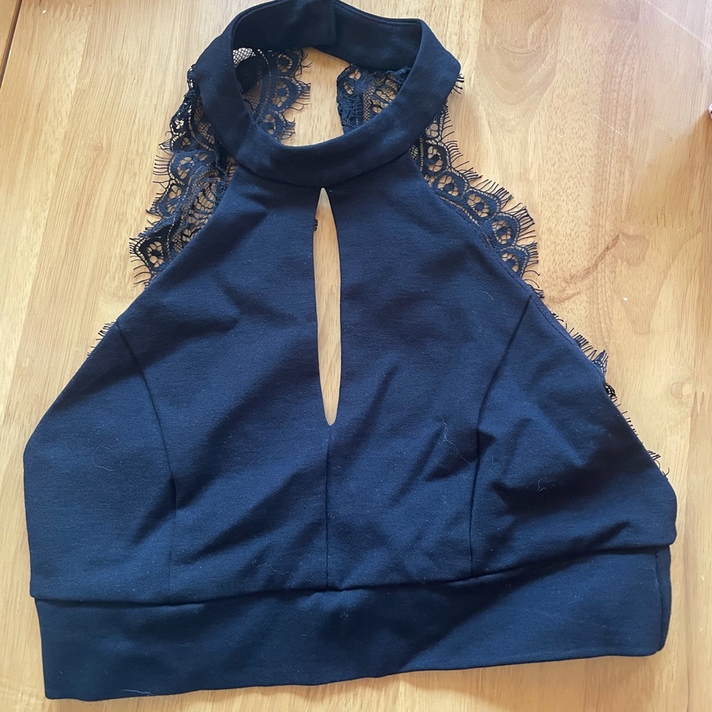 Halter crop top